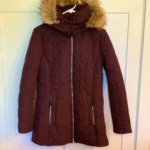 Women’s Andrew Marc Quilted Jacket With Hood